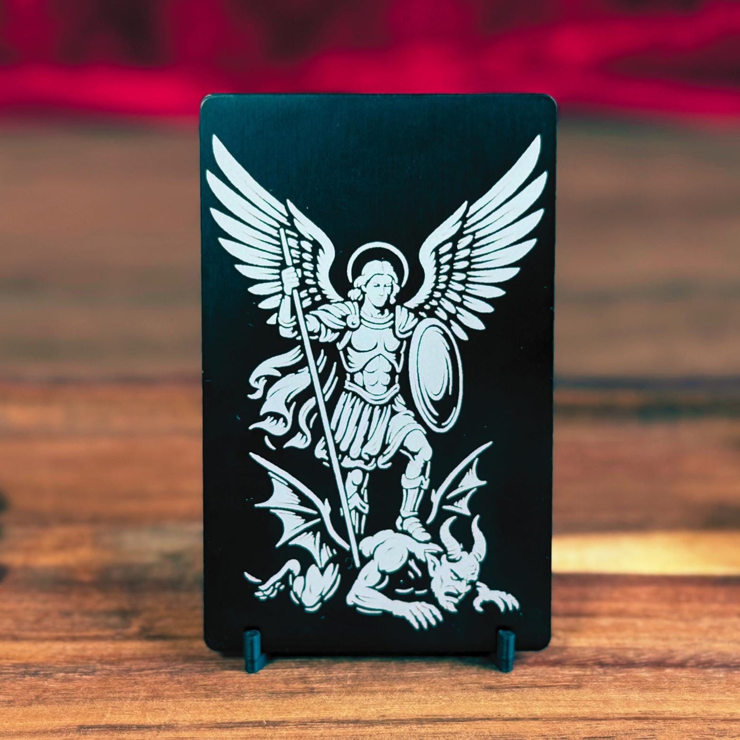 Custom Metal Prayer Card