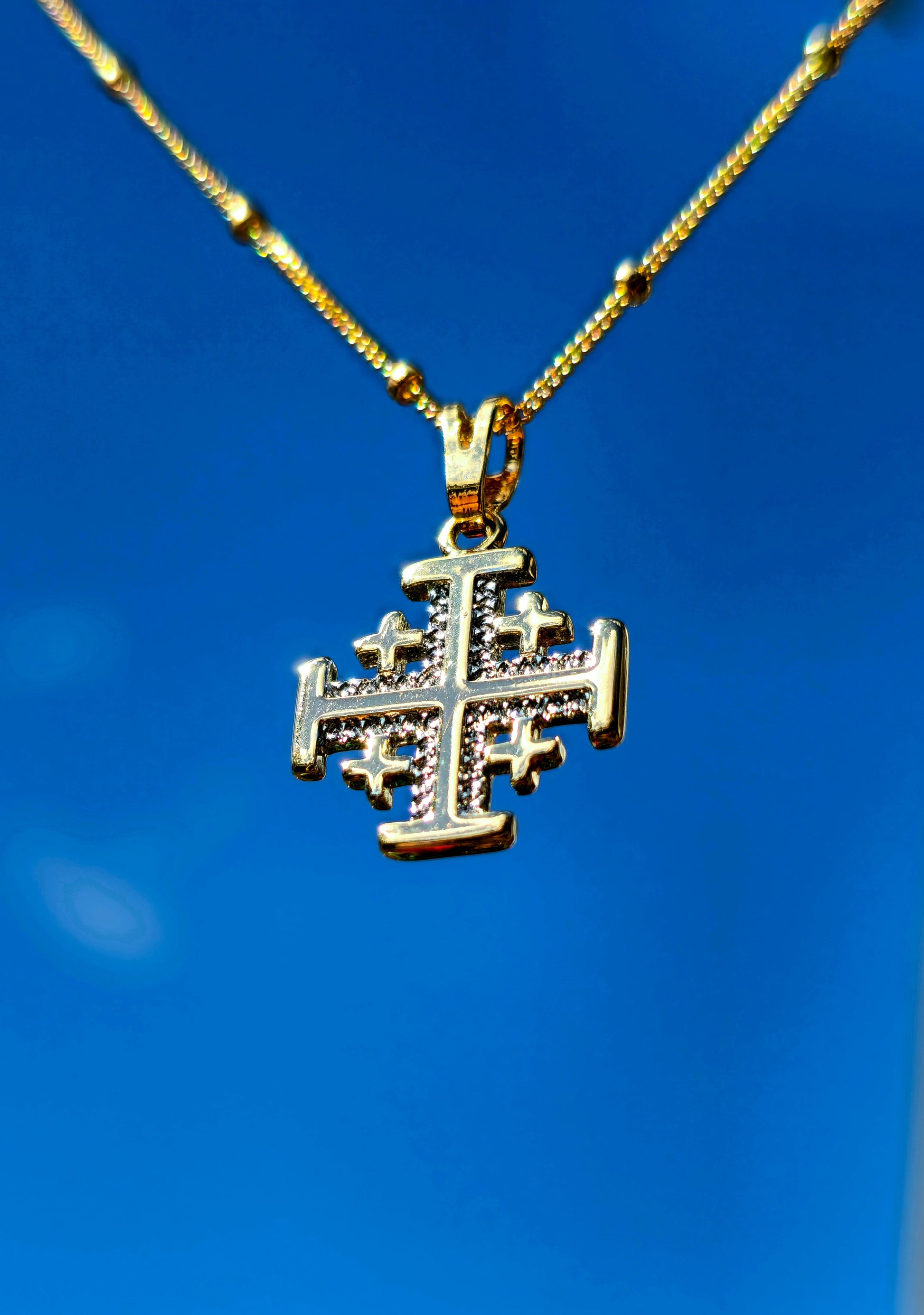 Jerusalem Cross Necklace - Journeys of Faith