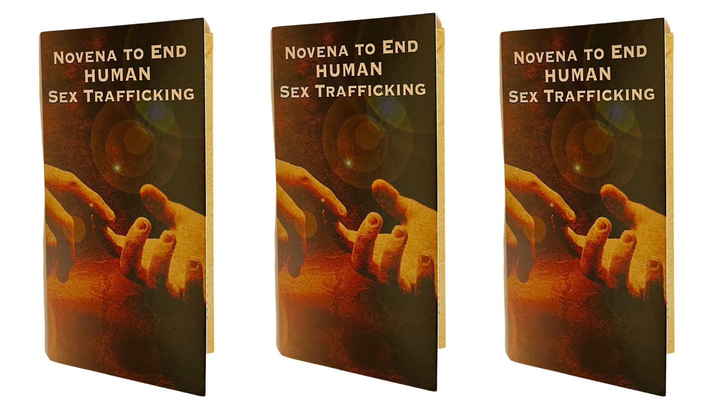 Novena to End Human Trafficking Prayer Card Packages - Bob and Penny Lord