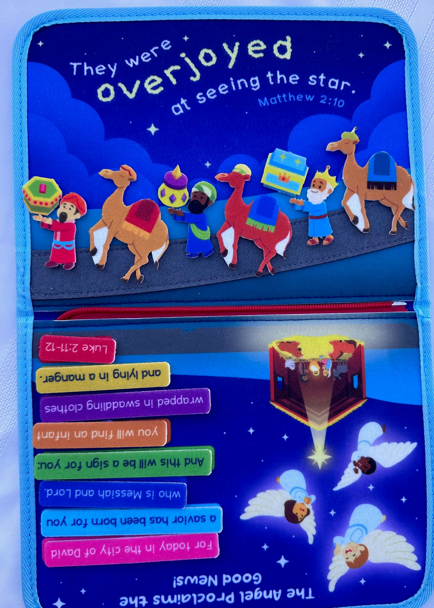 My Pray and Play Nativity Busy Book - A Quiet Felt Book - Journeys of Faith