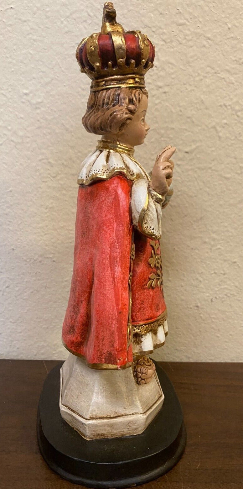 Infant Jesus of Prague 11" Statue, New from Colombia - Bob and Penny Lord