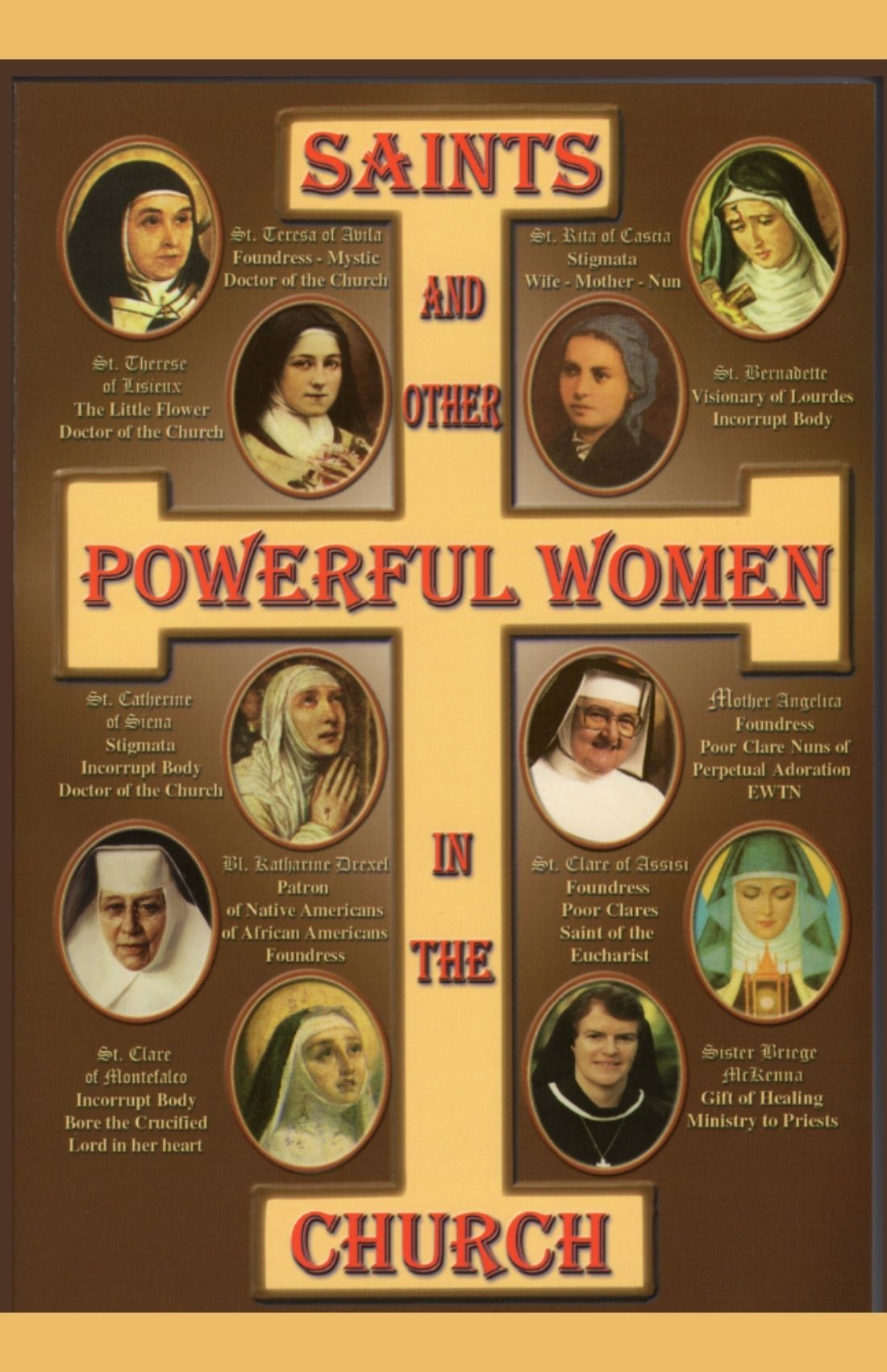 Saints and Other Powerful Women in the Church Book - Bob and Penny Lord