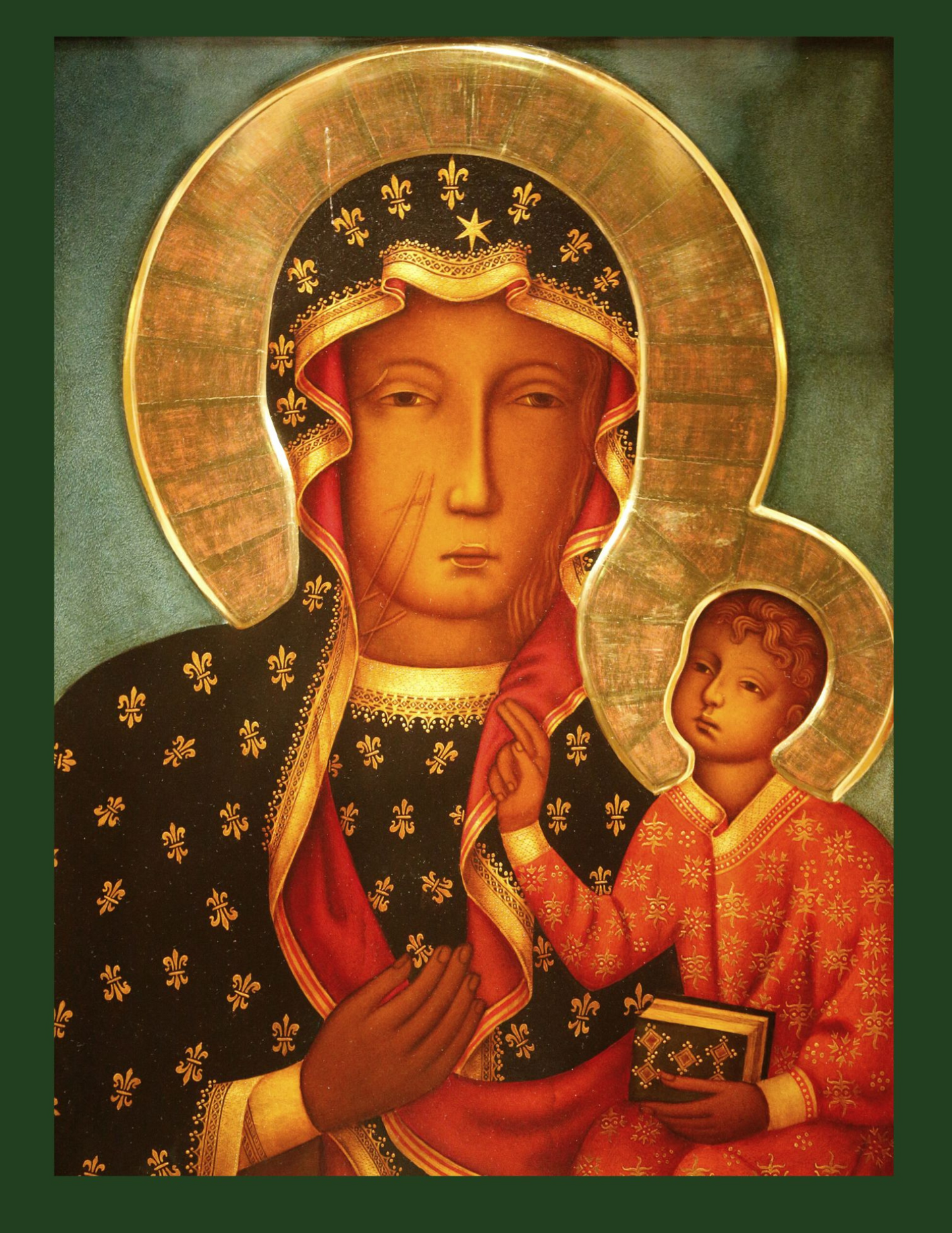 Our Lady of Czestochowa 8 by 10 Print - Bob and Penny Lord