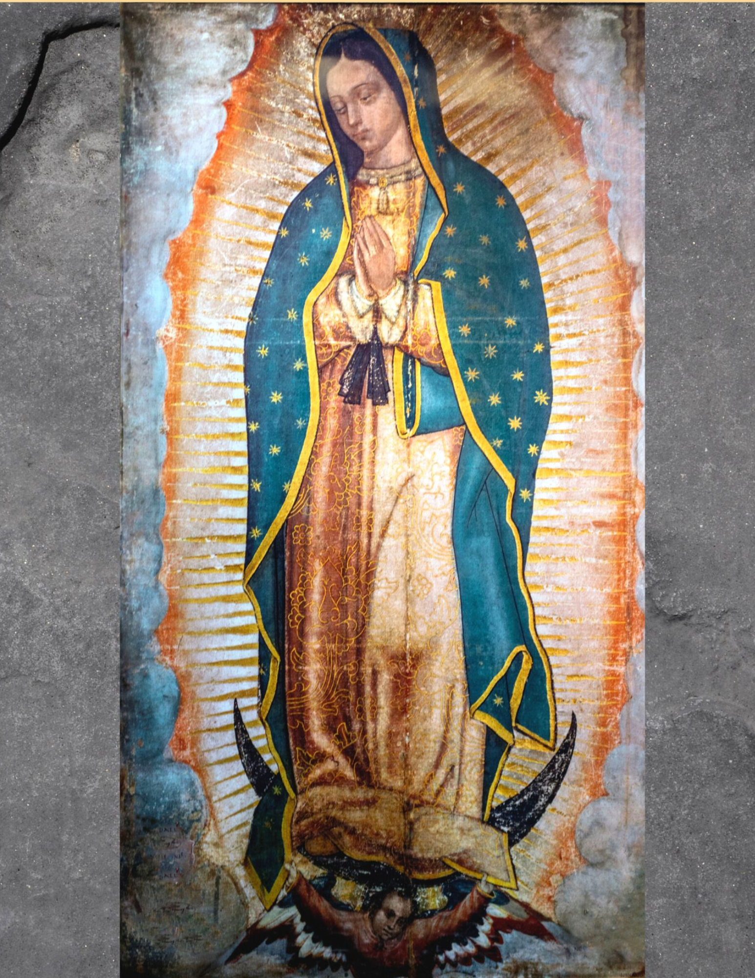 Our Lady of Guadalupe 8 by 10 Print - Bob and Penny Lord