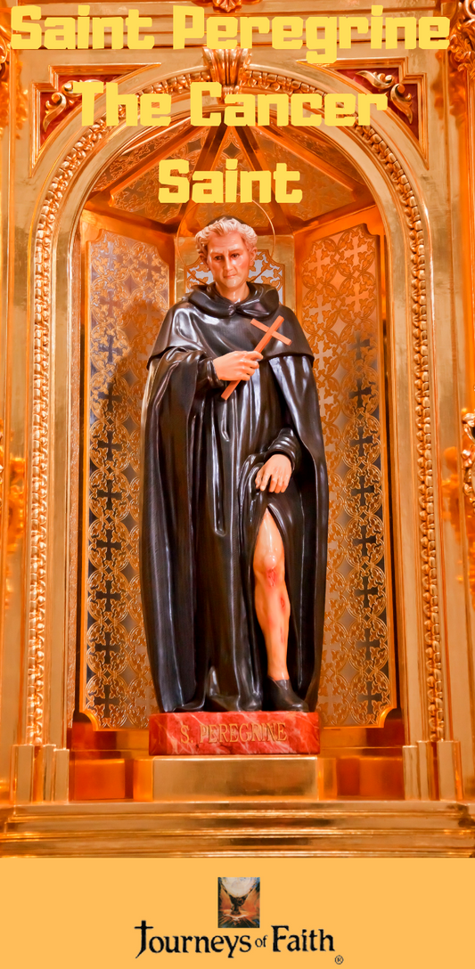 Saint Peregrine the Cancer Saint book and DVD - Bob and Penny Lord