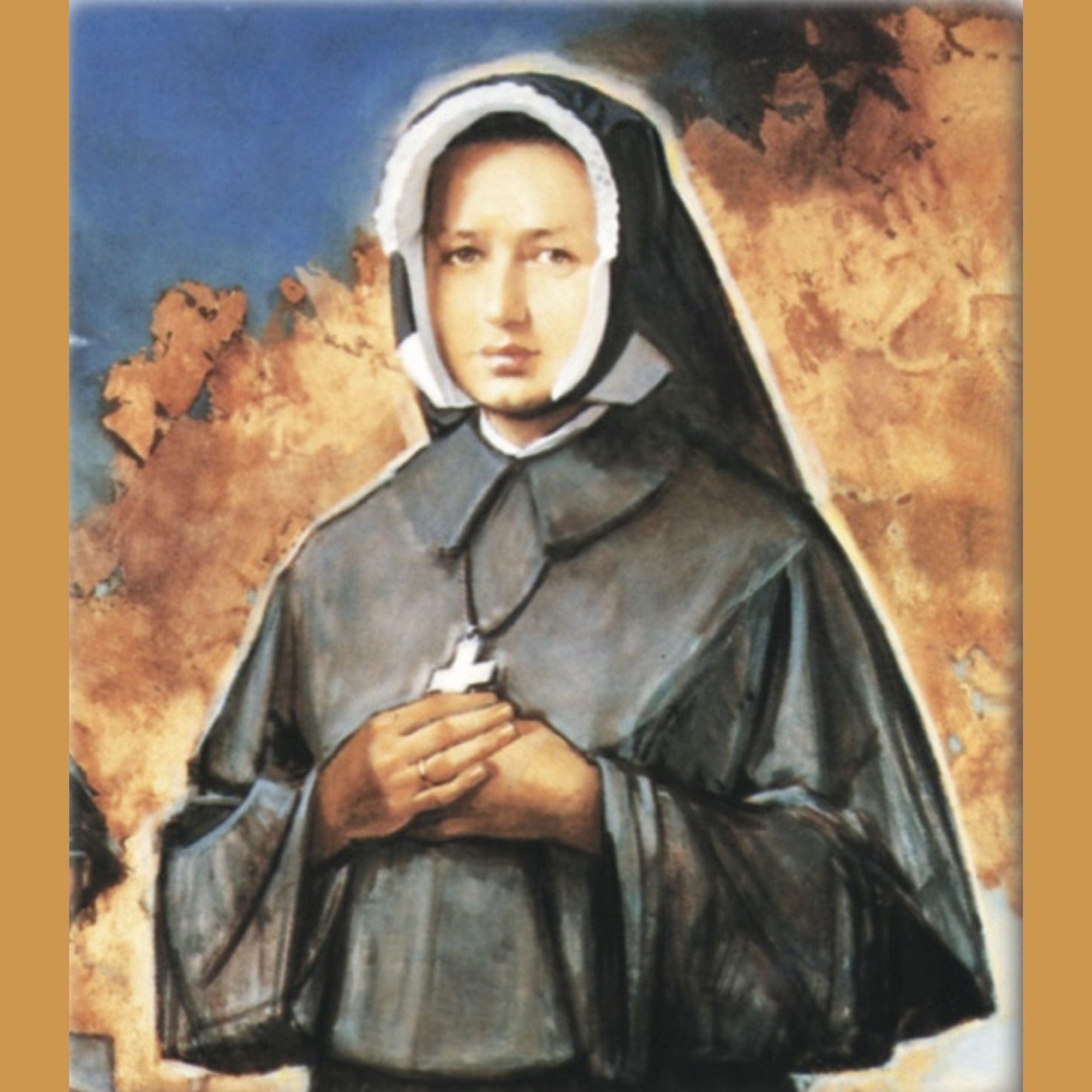 Blessed Dina Belanger DVD by Bob and Penny Lord Ministry showing the DVD case with religious artwork and text on the cover.