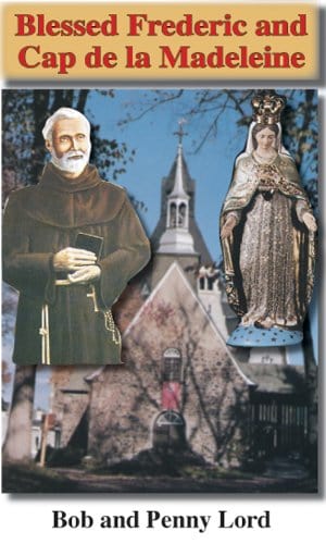 Blessed Frederic Shrine minibook by Bob and Penny Lord featuring a religious image of Blessed Frederic.