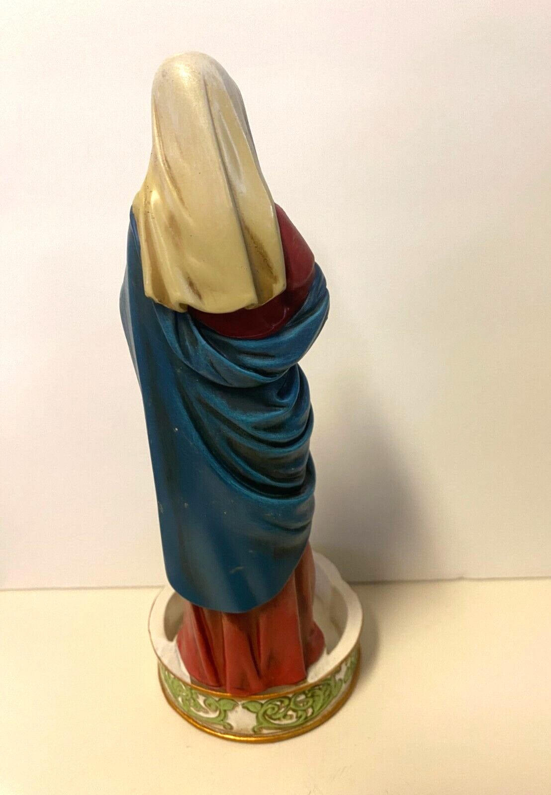 8-inch "Bountiful Blessings" Blessed Mother statue by Bob and Penny Lord, detailed religious Christian figurine.