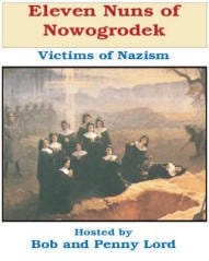 DVD of Eleven Nuns of Nowogrodek by Bob and Penny Lord Ministry, showing the DVD case with religious imagery and title.
