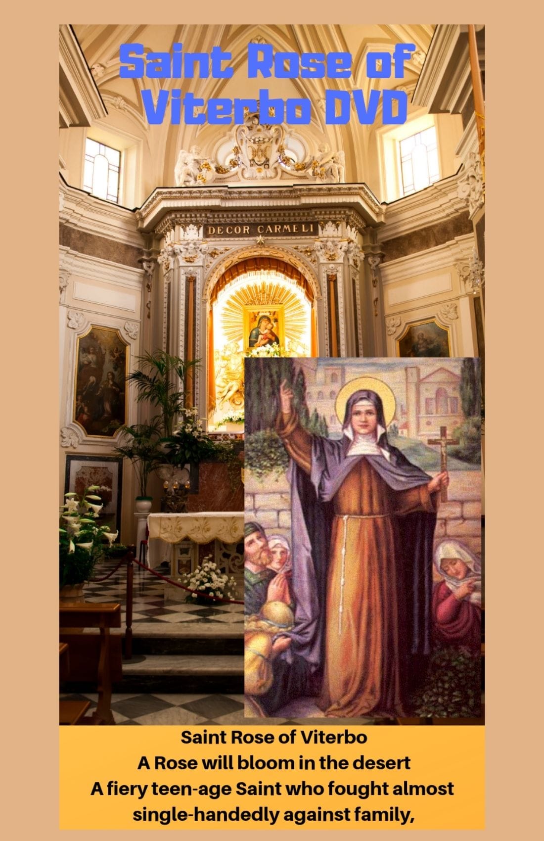 Holy Innocence Patron Saints of Youth DVD bundle by Bob and Penny Lord, featuring three DVDs with religious saint images.