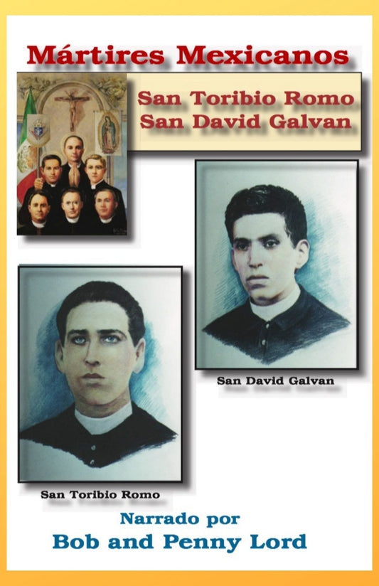 Image of Mártires Mexicanos Santo Toribio Romo and San David Galván, religious icons from Bob and Penny Lord Ministry.