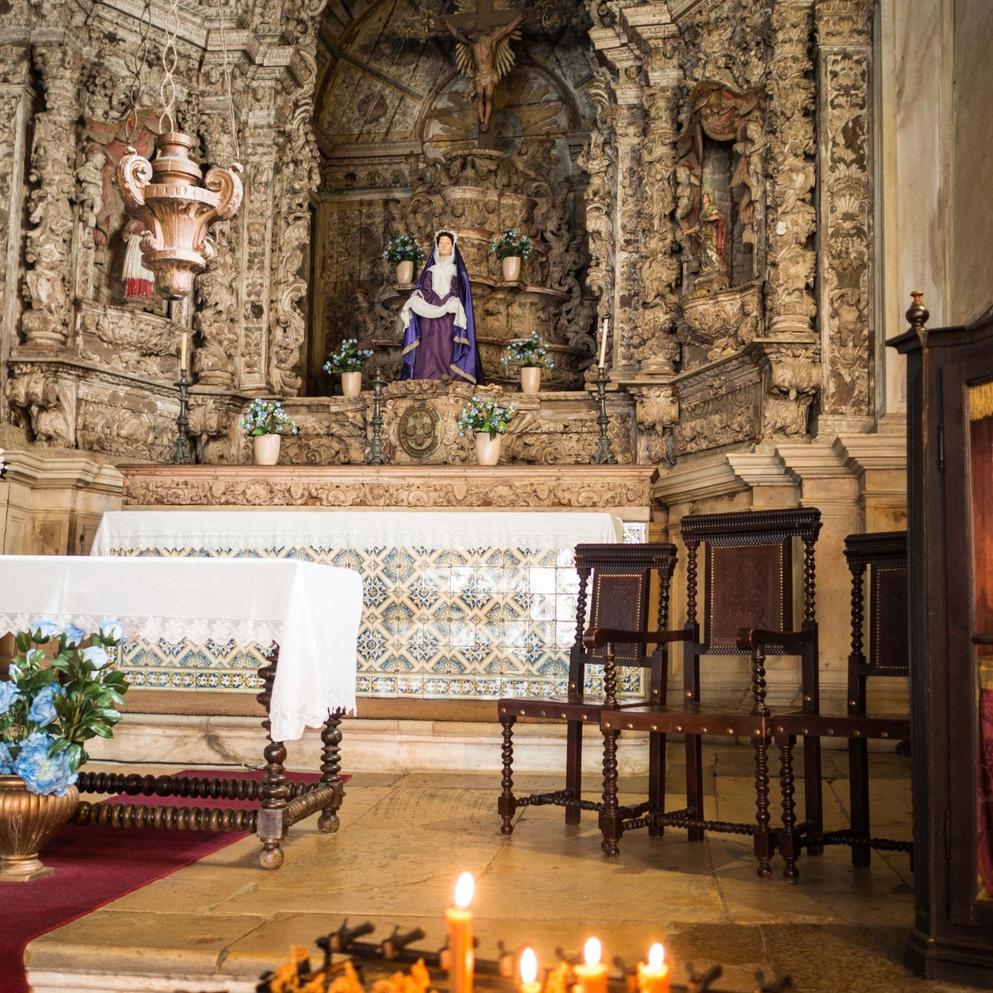 DVD titled Miracles of the Eucharist of Portugal by Bob and Penny Lord, featuring a cover image with religious symbols and Portuguese scenery.
