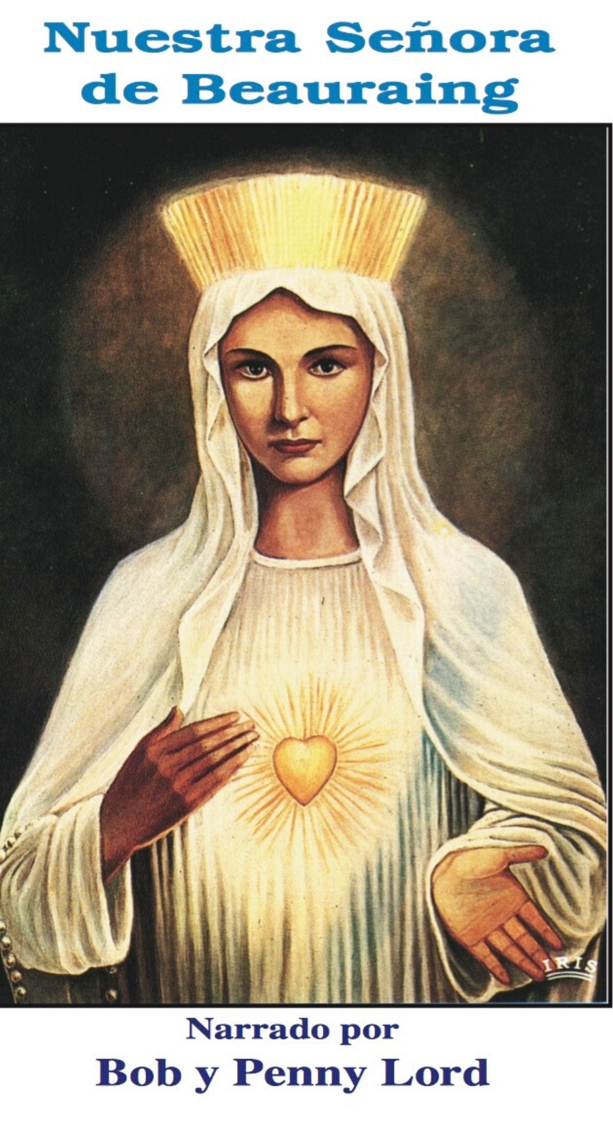 Image of Nuestra Senora de Beauraing religious statue by Bob and Penny Lord Ministry, showcasing a detailed depiction of the Virgin Mary.