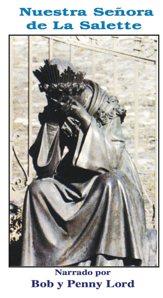 Espanol Nuestra Senora de La Salette statue by Bob and Penny Lord Ministry, featuring detailed Virgin Mary image
