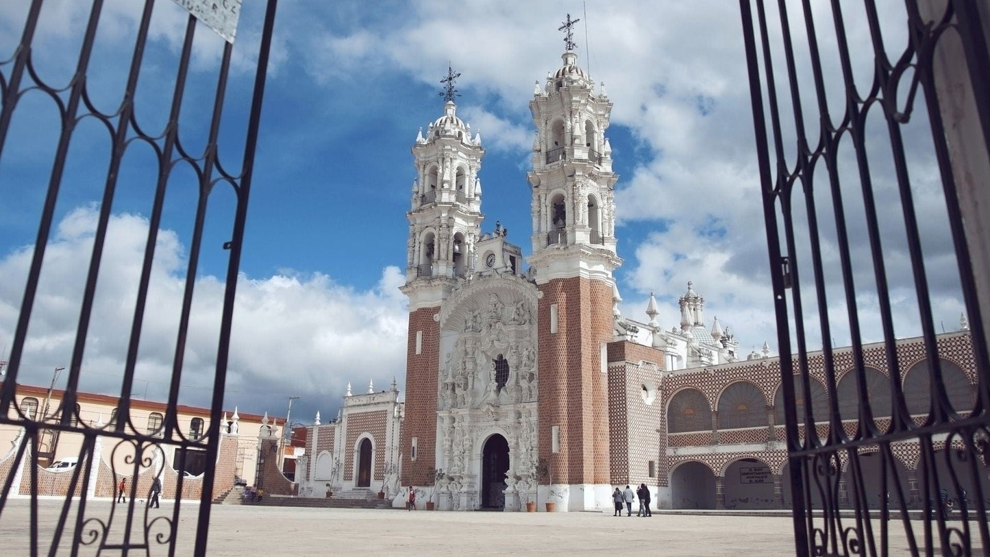 Nuestra Senora de Ocotlan religious icon by Bob and Penny Lord Ministry, featuring detailed Spanish-style artwork.