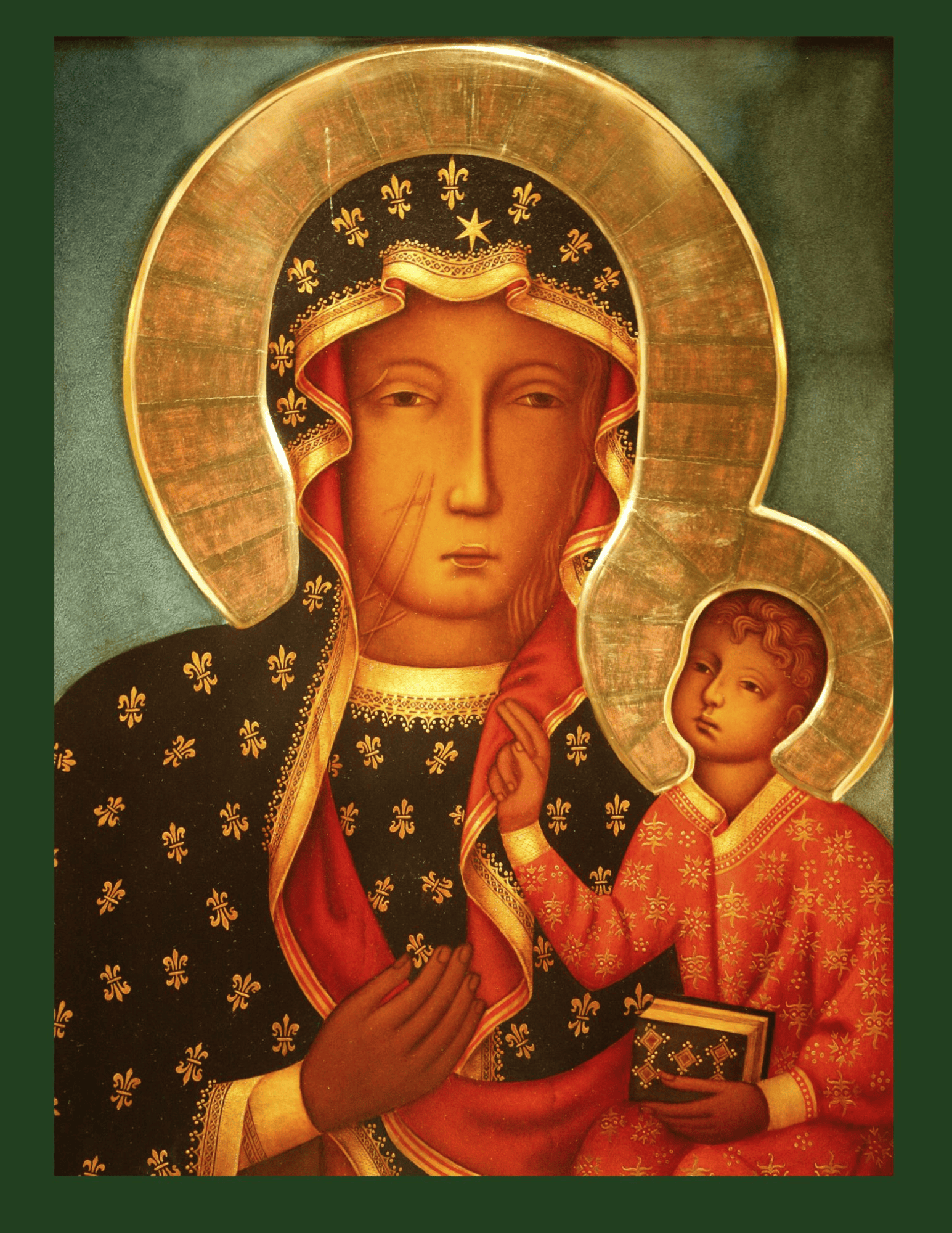 Our Lady of Czestochowa 8 by 10 Print - Bob and Penny Lord