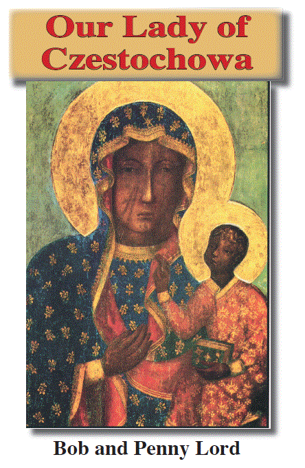 DVD of Our Lady of Czestochowa Jasna Gora Poland by Bob and Penny Lord, featuring religious imagery and scenic views.