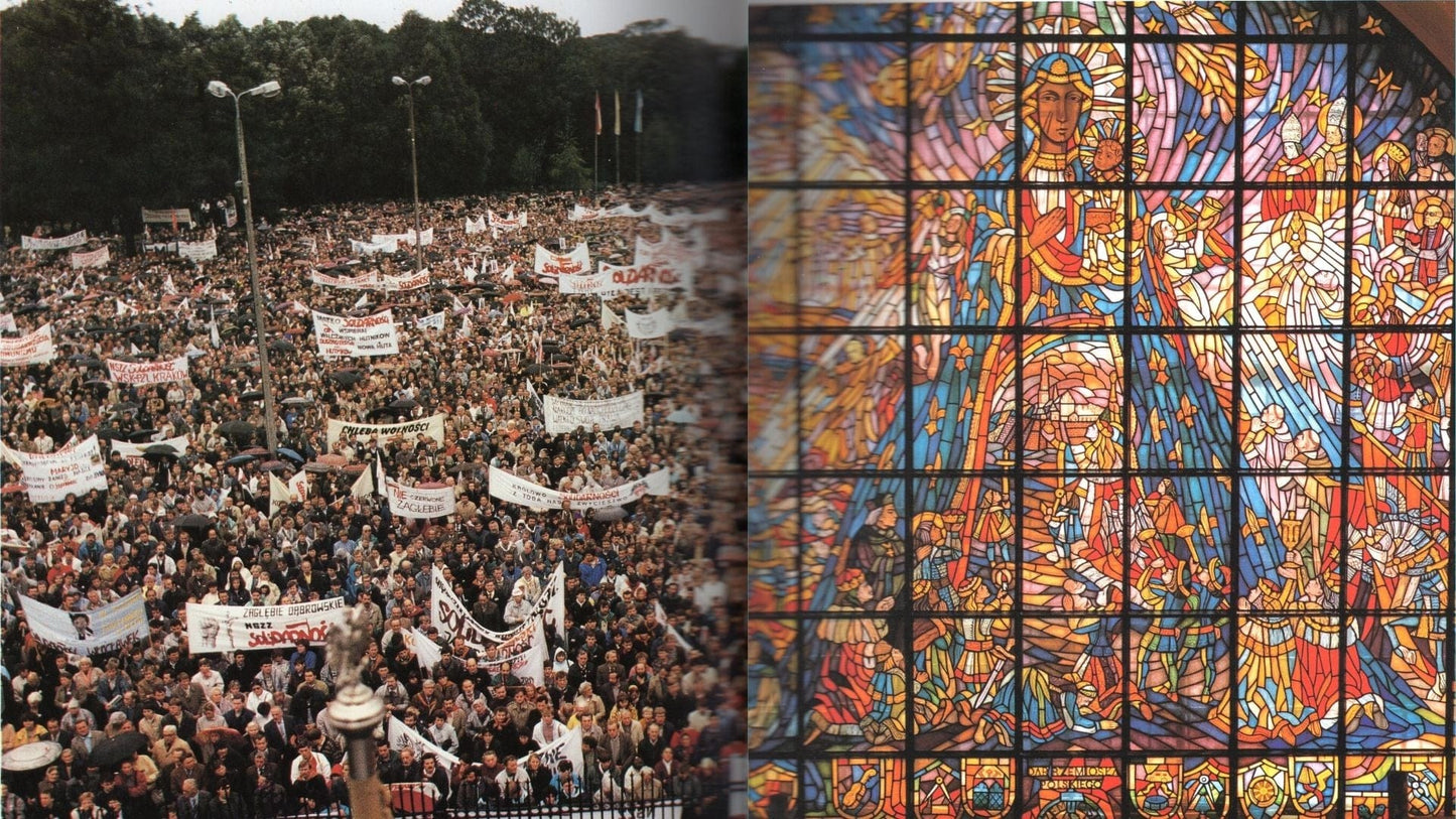 DVD of Our Lady of Czestochowa Jasna Gora Poland by Bob and Penny Lord, showing the religious icon on the cover.