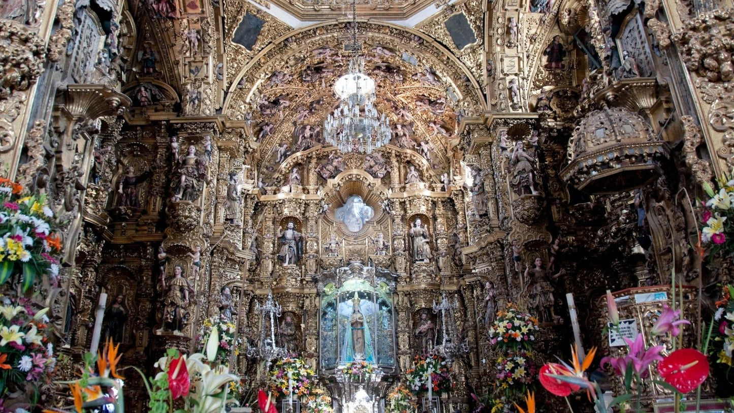 DVD of Our Lady of Ocotlan by Bob and Penny Lord, featuring religious imagery and scenes related to the Marian apparition.