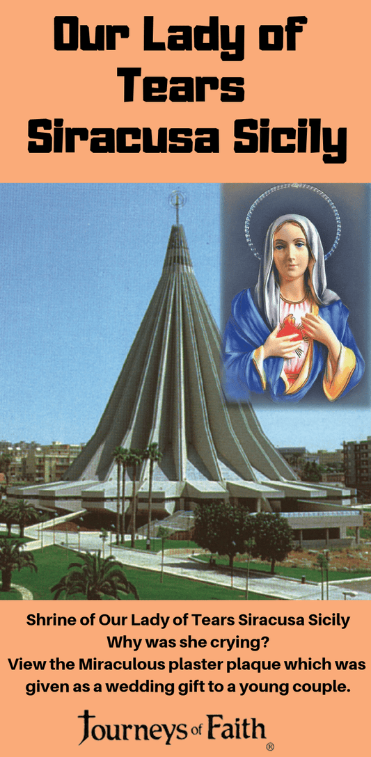Our Lady of Tears Siracusa Sicily  DVD - Bob and Penny Lord