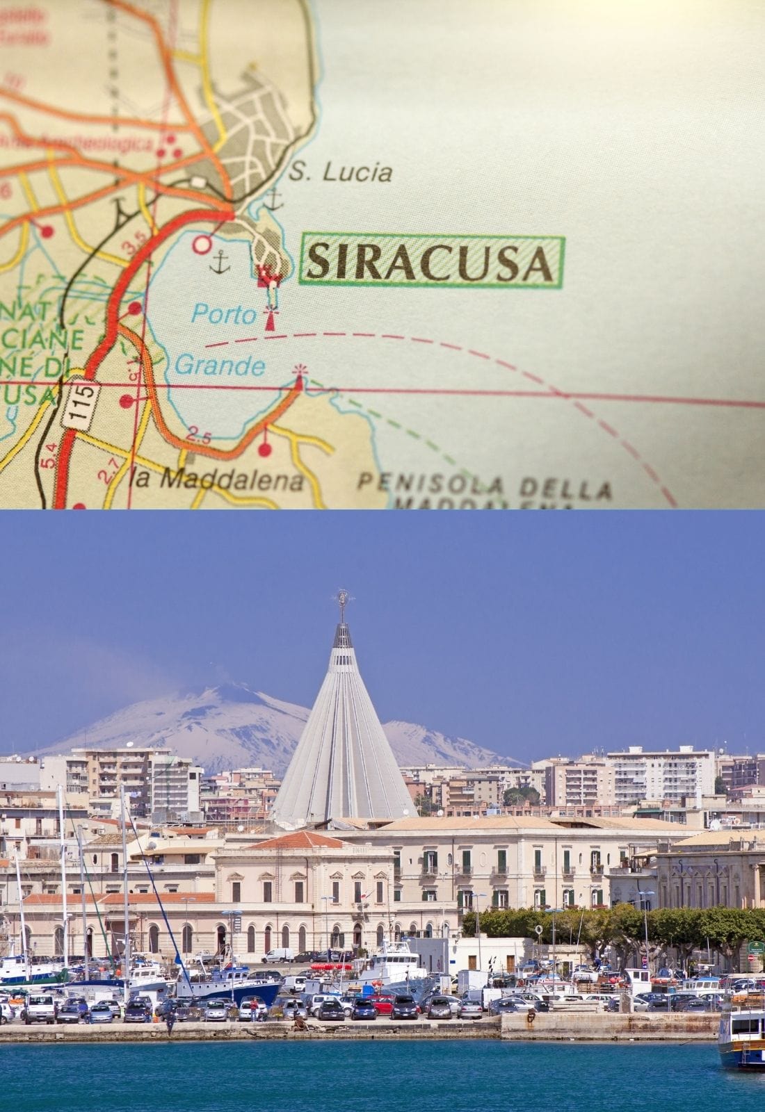 DVD titled "Our Lady of Tears Siracusa Sicily" by Bob and Penny Lord, featuring a cover image with religious artwork and Sicily scenery.