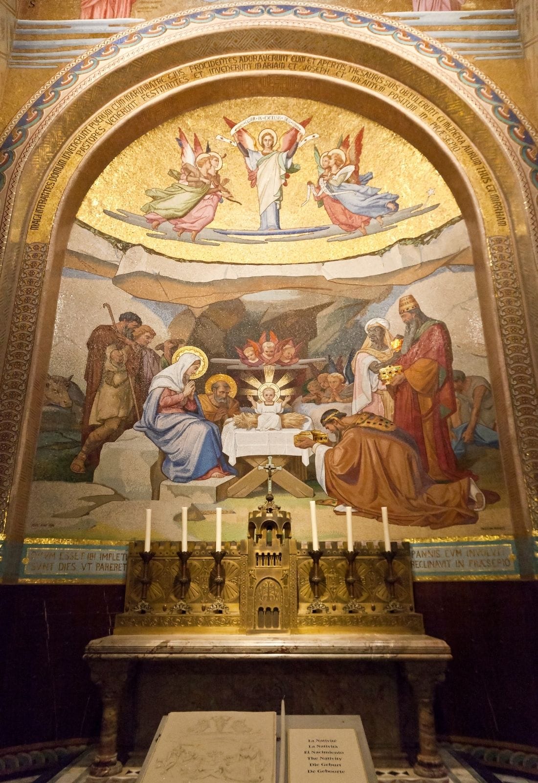 DVD of Our Lady of the Rosary in Lourdes by Bob and Penny Lord, showing the DVD case with religious imagery and Lourdes scene.