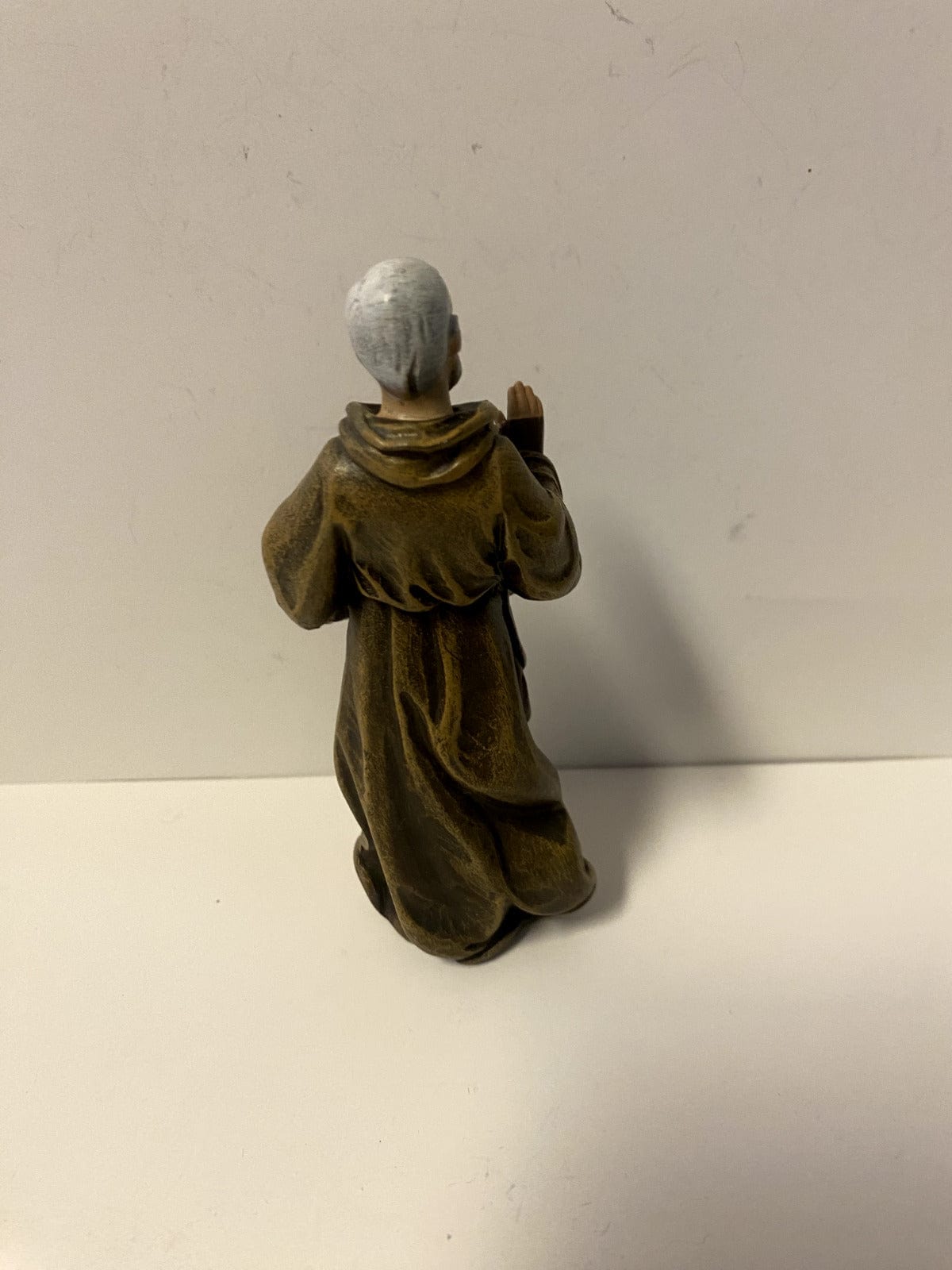 Padre Pio 4-inch religious statue by Bob and Penny Lord, detailed Christian collectible figure depicting Saint Padre Pio.