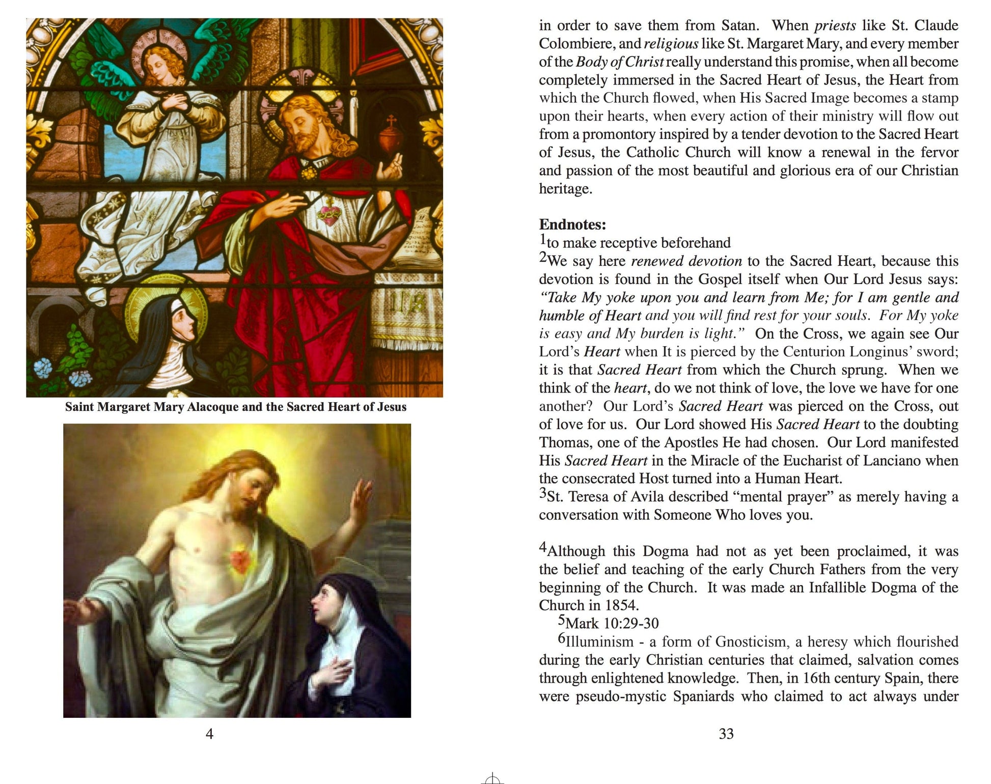 Sacred Heart Saint minibook by Bob and Penny Lord featuring a cover image of the Sacred Heart in a compact, portable religious booklet.