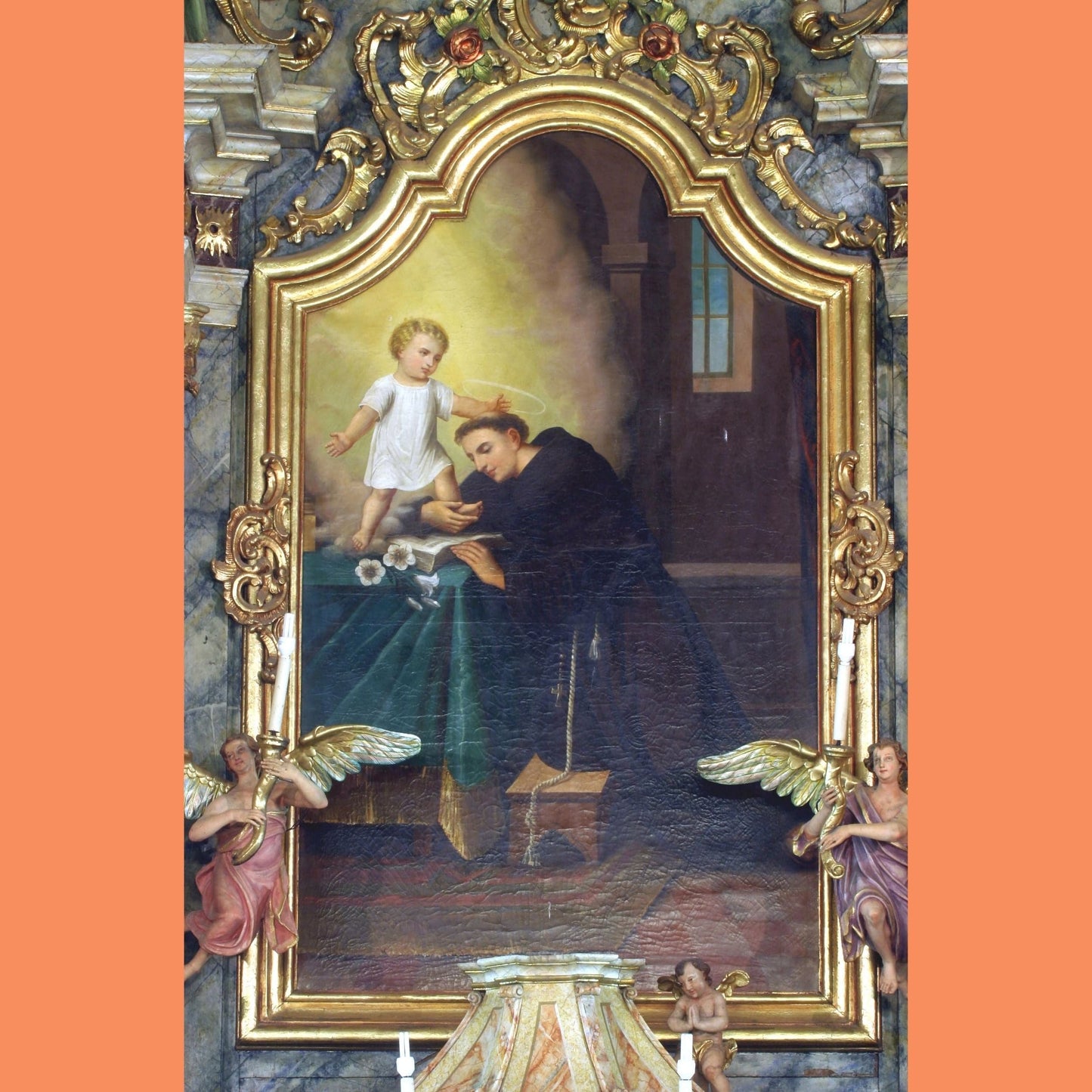 Saint Anthony of Padua DVD by Bob and Penny Lord showing the DVD case with religious artwork and title visible.