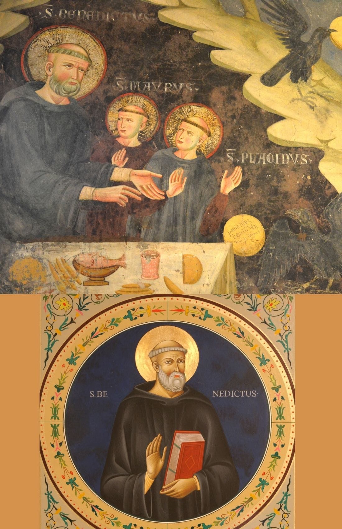 Saint Benedict DVD by Bob and Penny Lord showing a DVD case with religious artwork and title on the cover.
