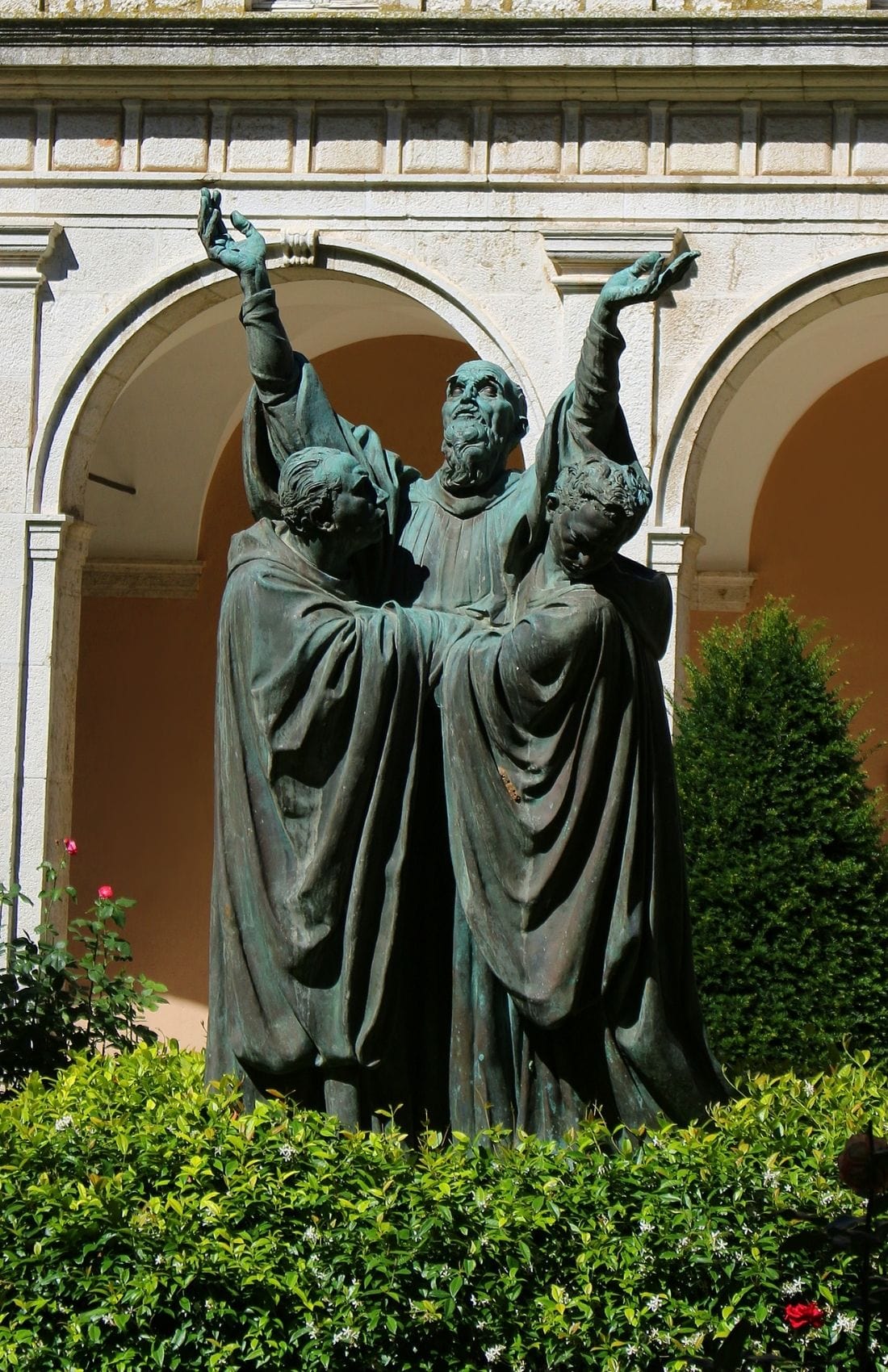 Saint Benedict DVD by Bob and Penny Lord, featuring a cover image with religious artwork and the DVD case visible.