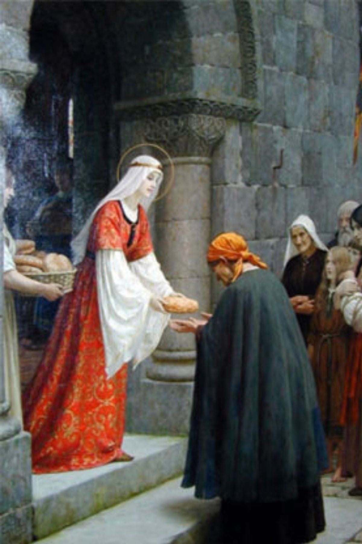 Saint Elizabeth of Hungary DVD by Bob and Penny Lord, featuring the front cover with religious imagery and title.