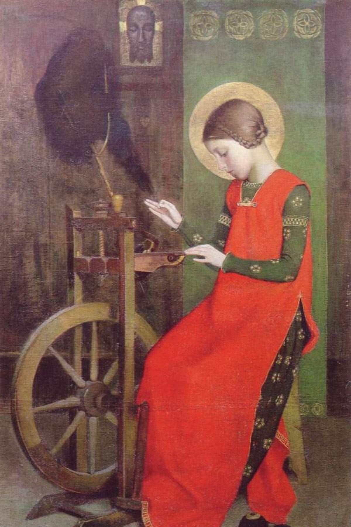 Saint Elizabeth of Hungary DVD by Bob and Penny Lord showing the DVD case with religious artwork and title.