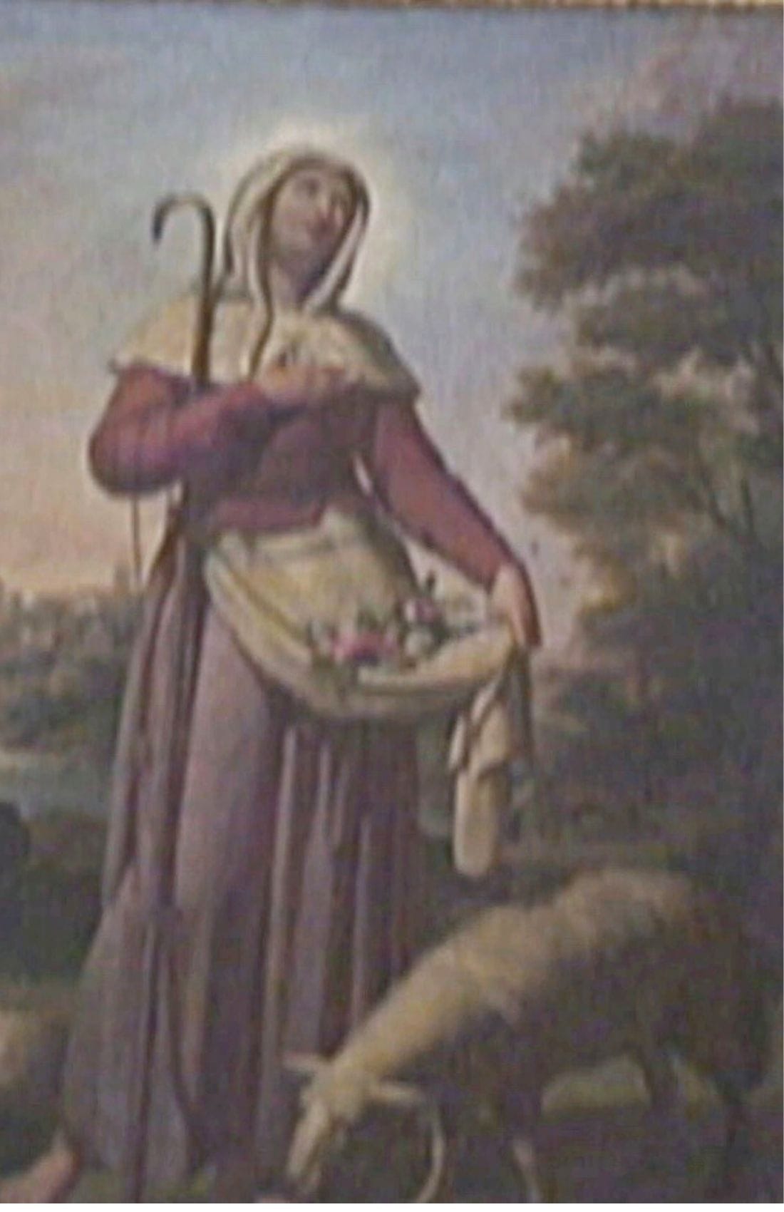 Saint Germaine de Pibrac DVD by Bob and Penny Lord Ministry showing the DVD case with cover art featuring religious imagery and text.