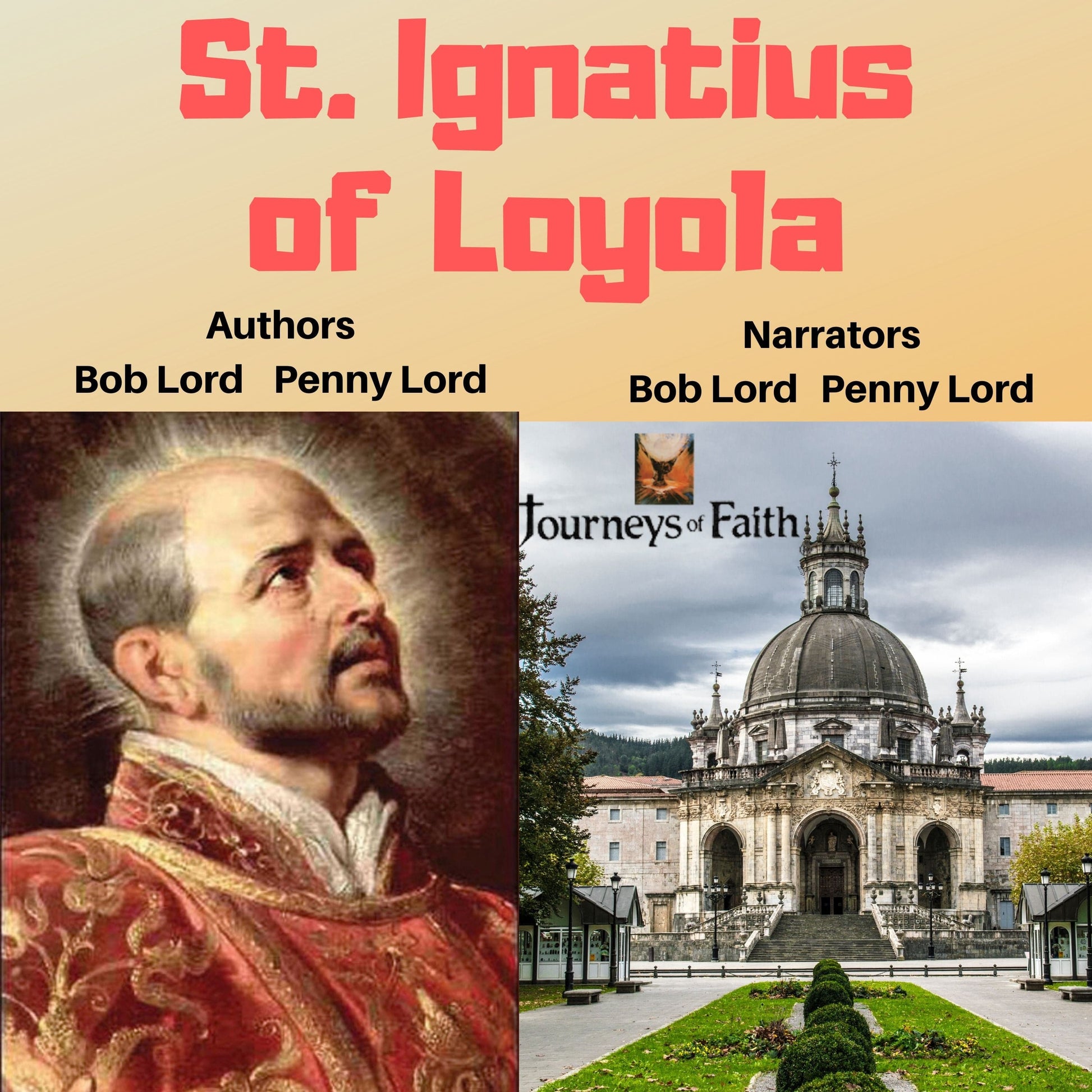 Saint Ignatius of Loyola audio CD by Bob and Penny Lord Ministry, featuring religious content and a cover image.