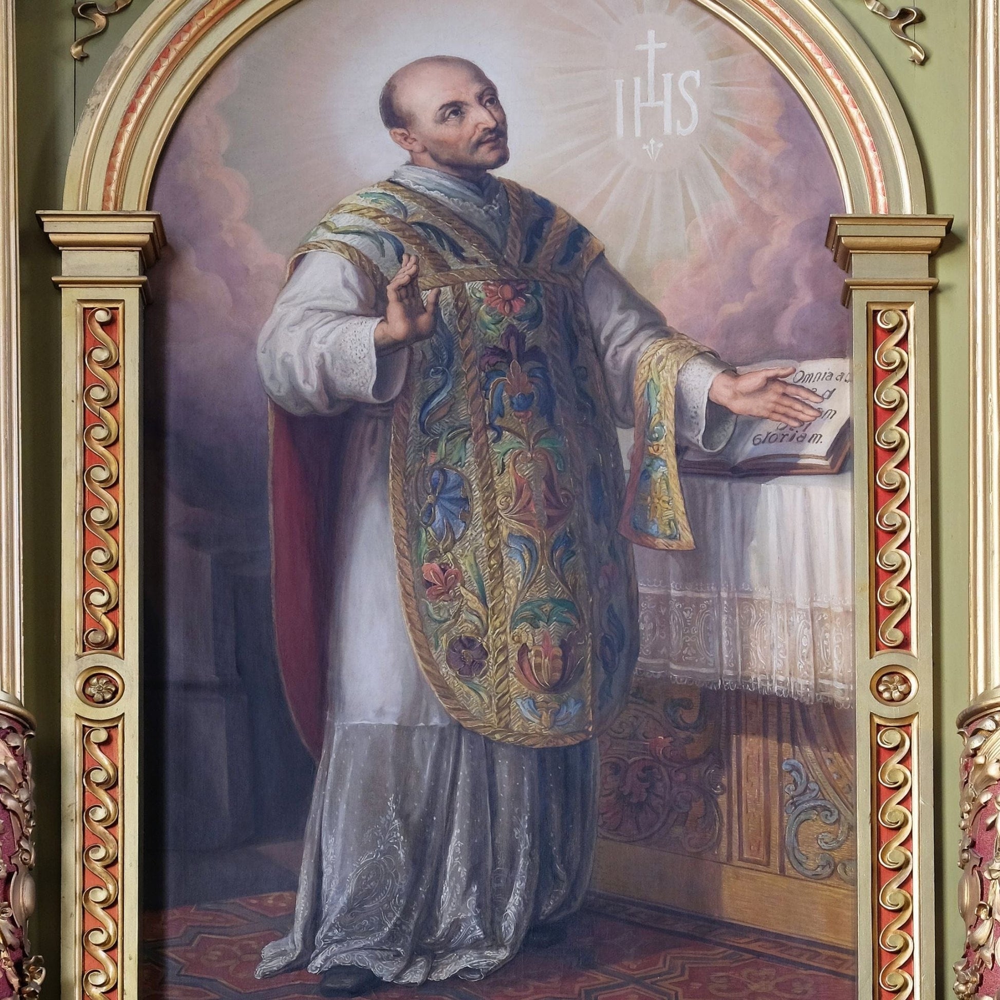 Saint Ignatius of Loyola DVD by Bob and Penny Lord showing a cover image with religious artwork and title text.
