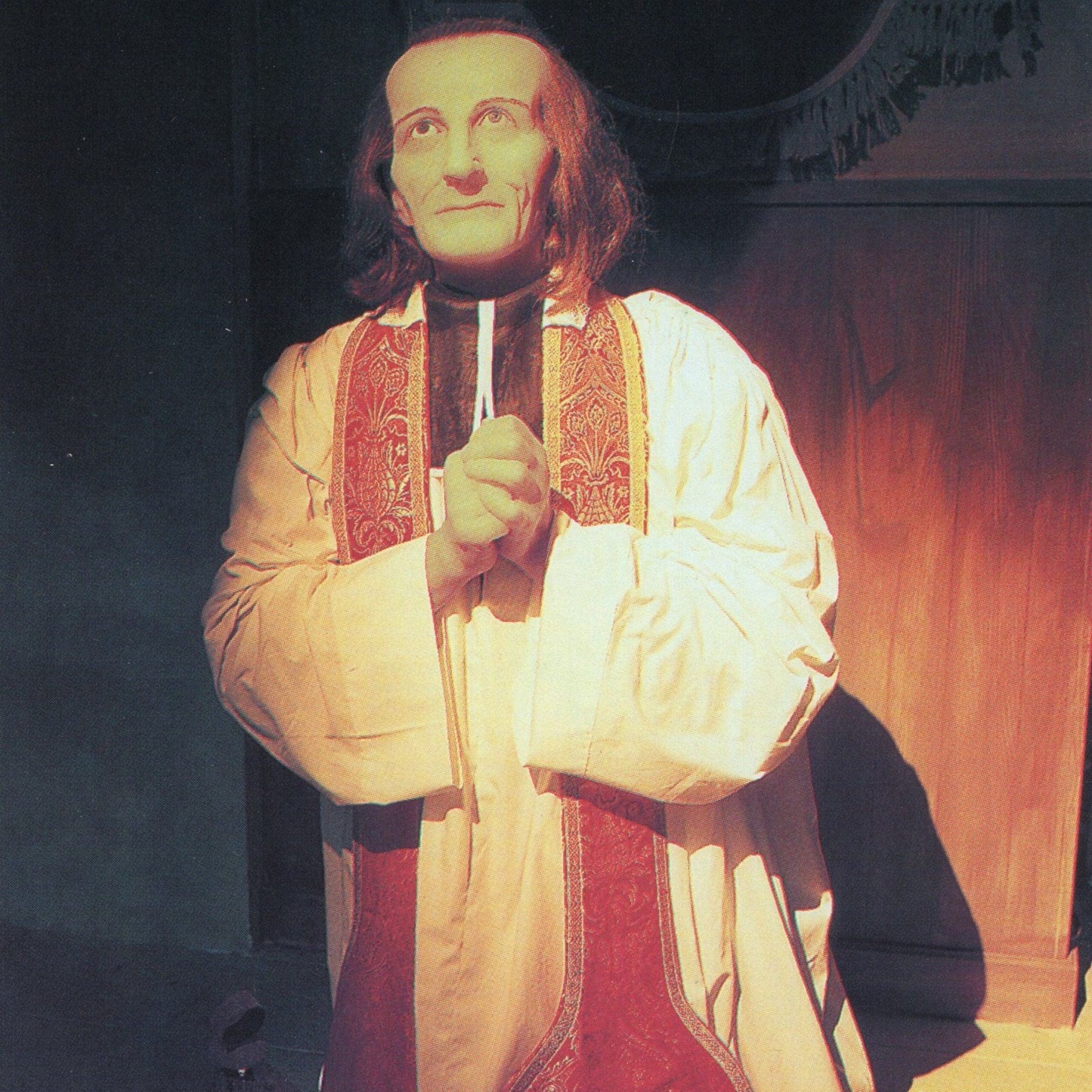 Saint John Vianney - Cure of Ars DVD by Bob and Penny Lord, showing the DVD case with religious imagery and title.