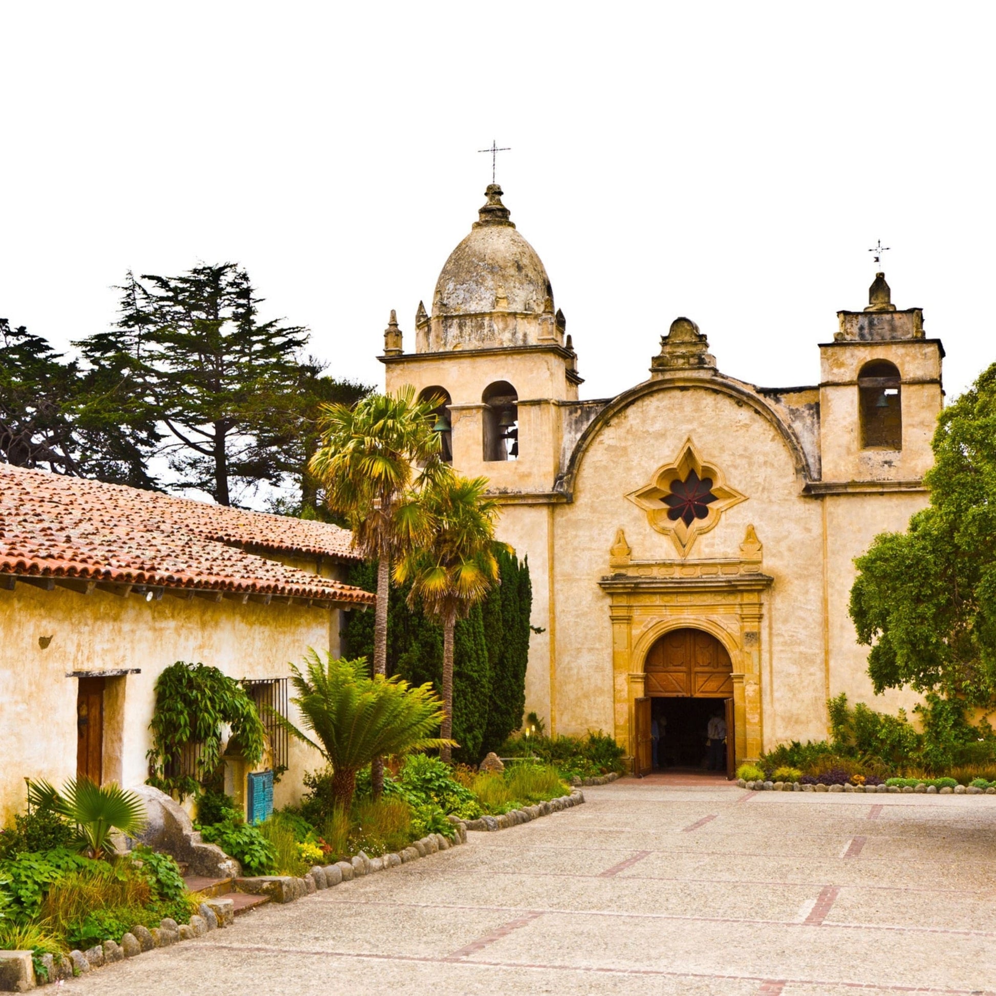 Saint Junipero Serra DVD by Bob and Penny Lord, featuring cover art with religious imagery and Serra’s portrait.