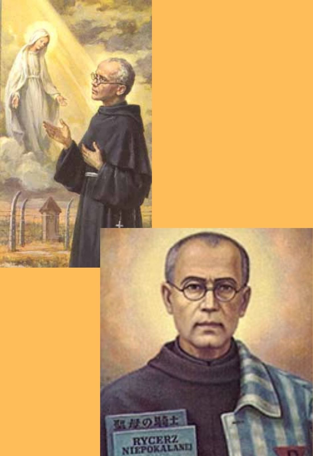 DVD of Saint Maximilian Kolbe, Martyr of Auschwitz, featuring religious documentary by Bob and Penny Lord