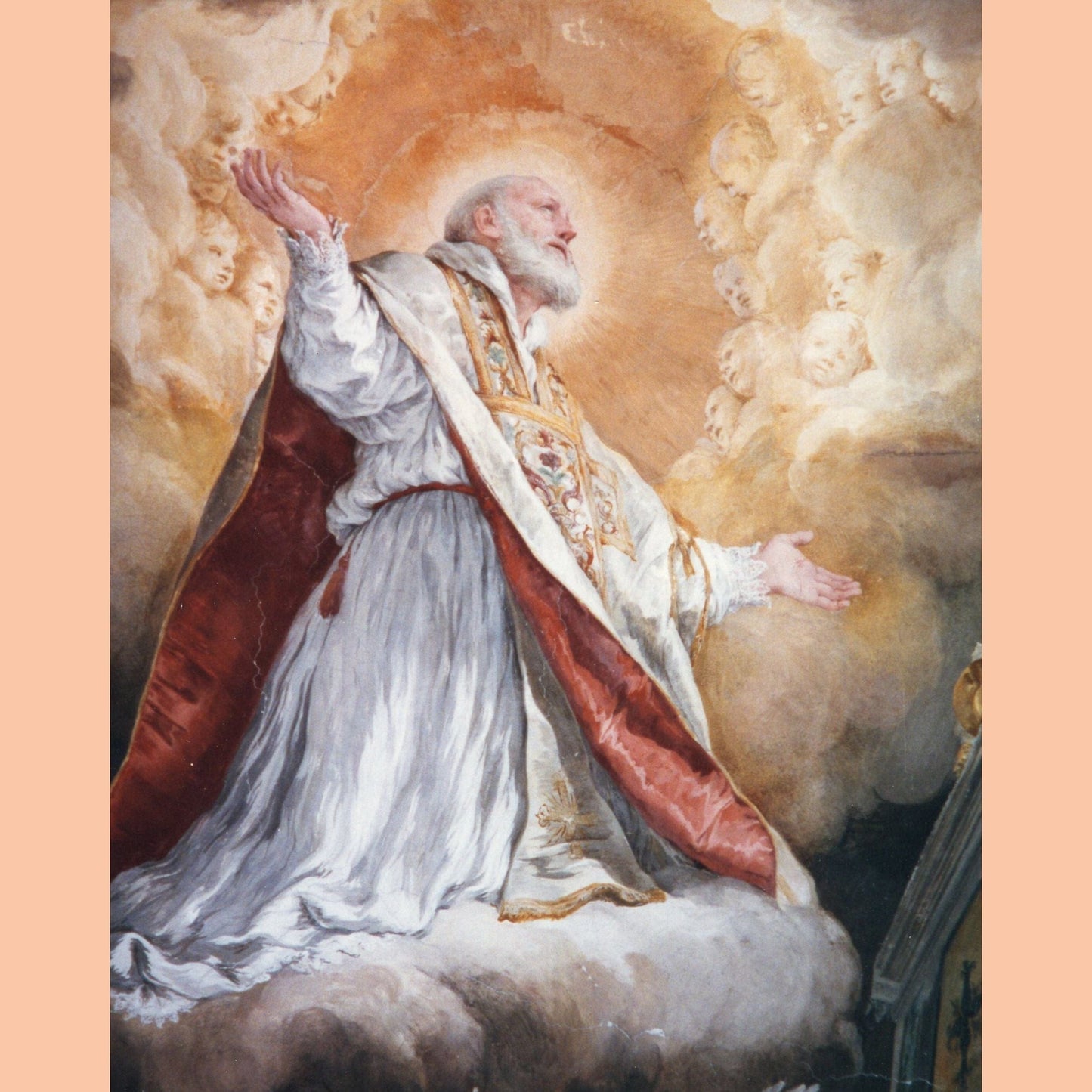 Saint Philip Neri DVD by Bob and Penny Lord, featuring cover art with religious imagery and a DVD case.