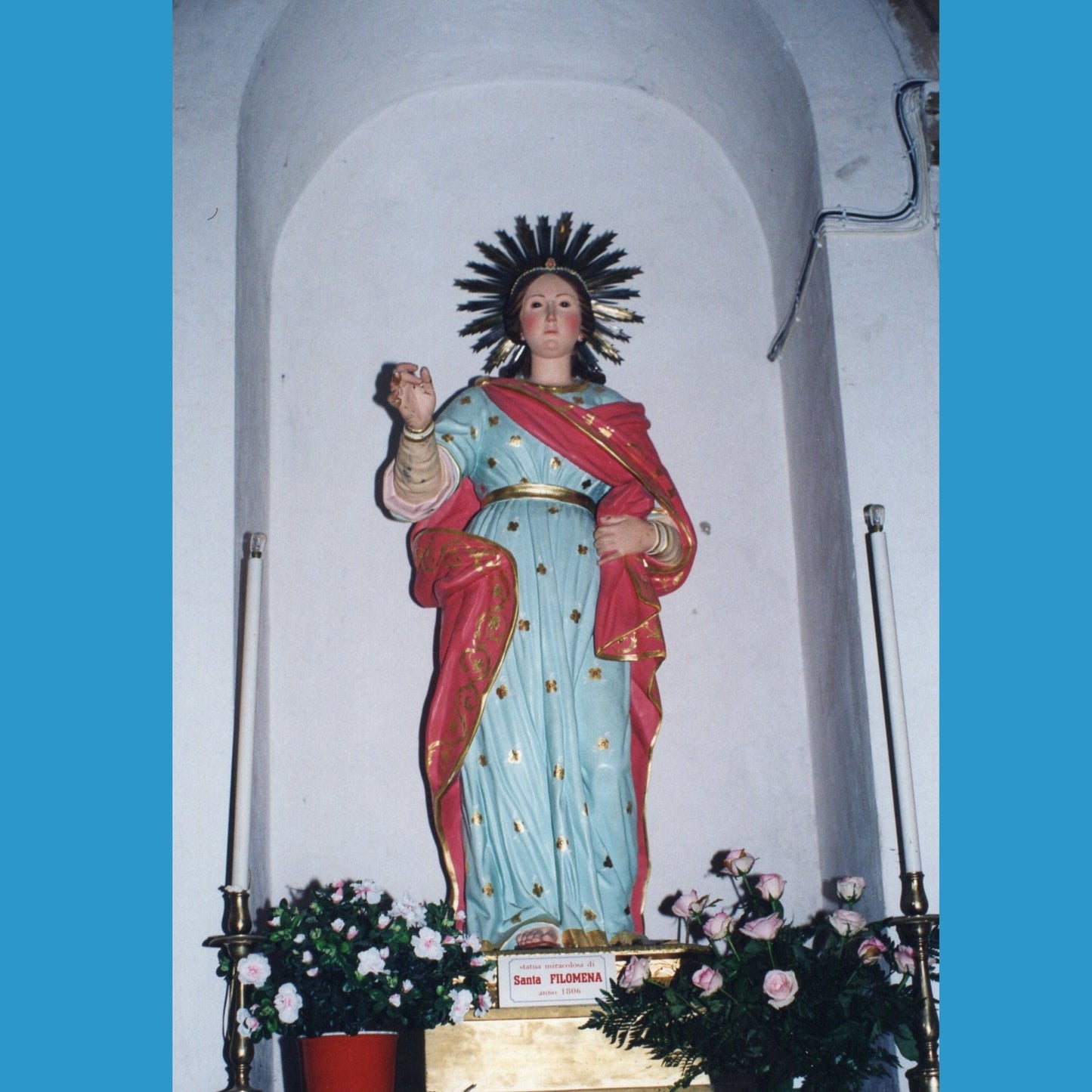 Saint Philomena DVD by Bob and Penny Lord, showing the DVD case with religious artwork and title on the cover.