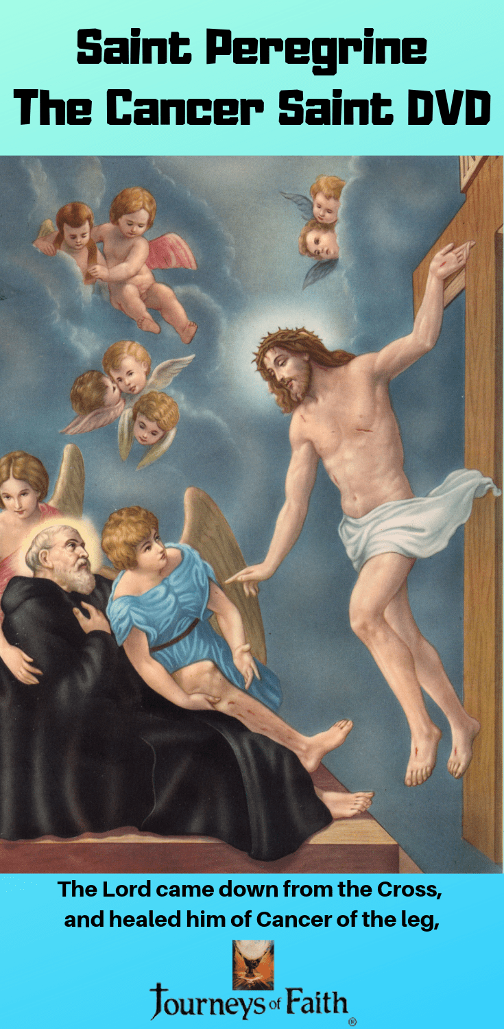 Cover image of the "Saints and Other Powerful Men in the Church" book by Bob and Penny Lord featuring a religious saint illustration.