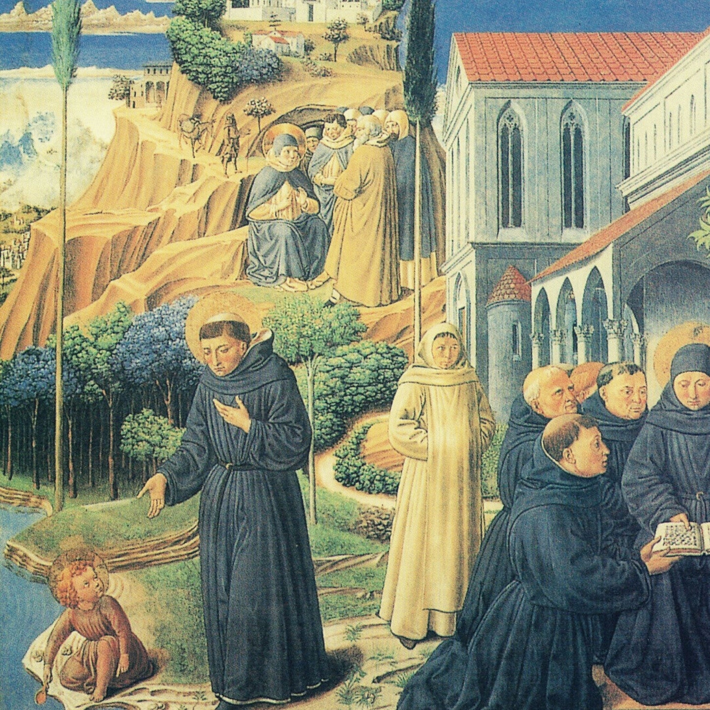 DVD titled Saints Augustine and Monica by Bob and Penny Lord, featuring cover art with religious imagery and text.