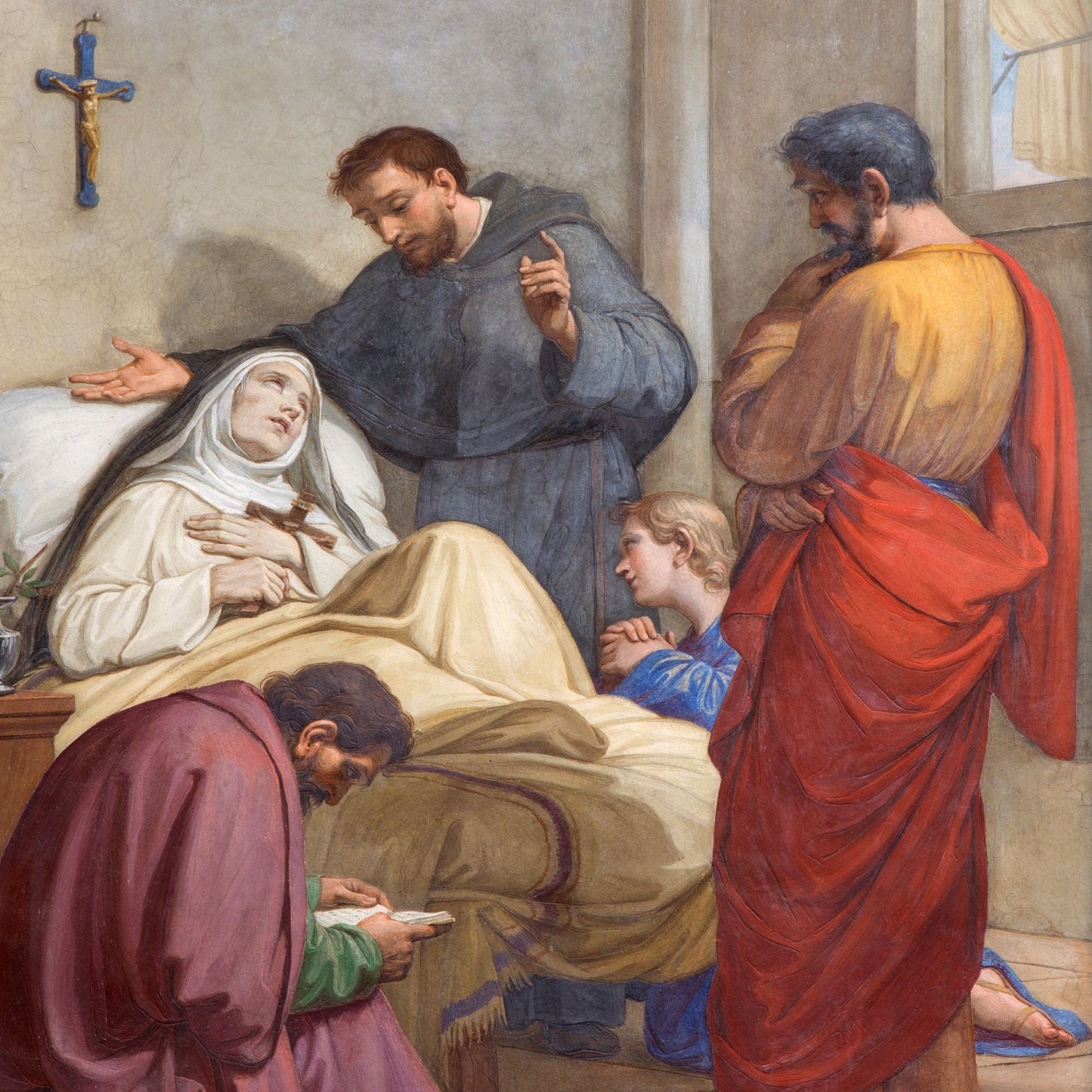 DVD of Saints Augustine and Monica by Bob and Penny Lord, showing the DVD case with religious artwork and title.