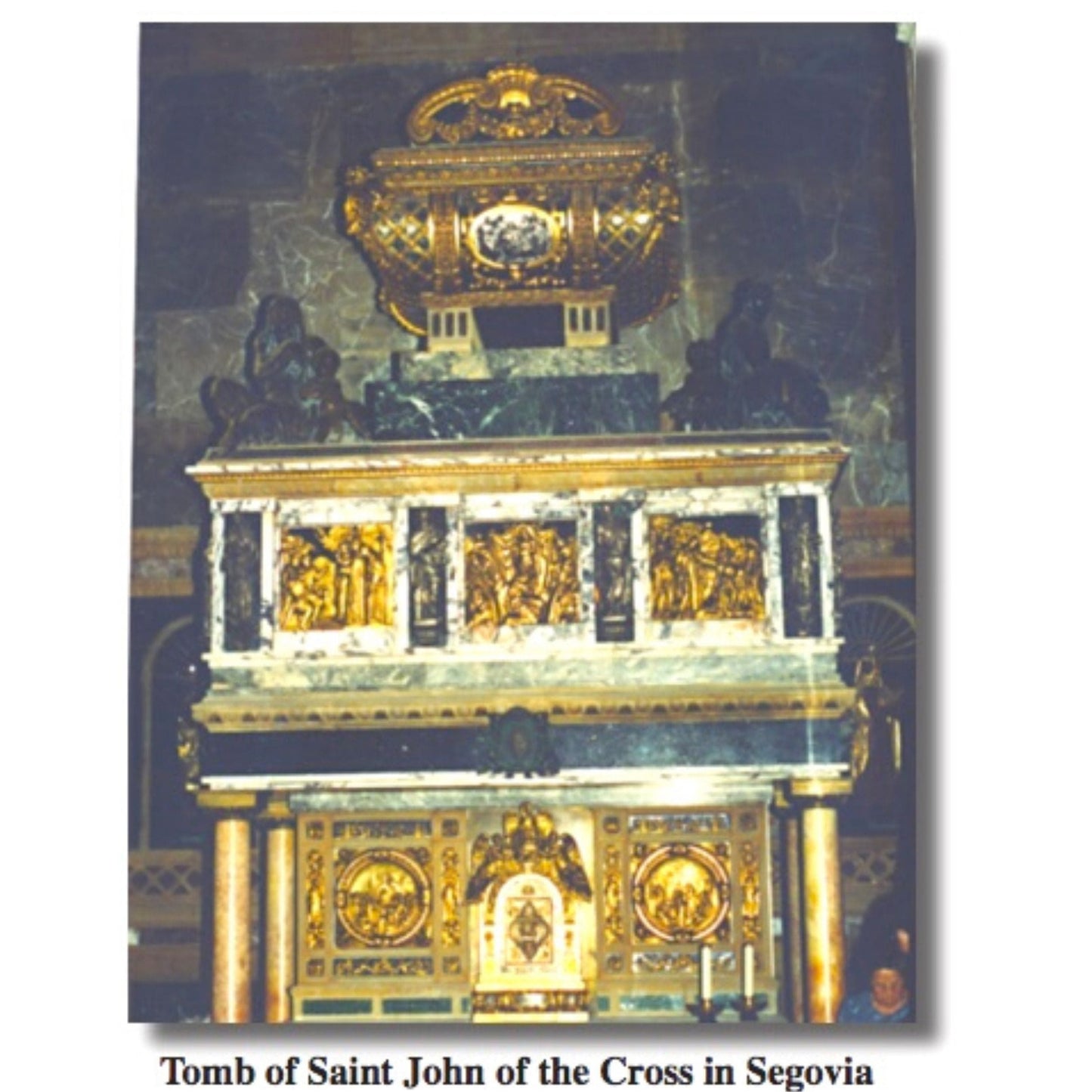 Espanol book titled "San Juan de la Cruz" by Bob and Penny Lord Ministry, featuring a cover with artistic religious imagery.