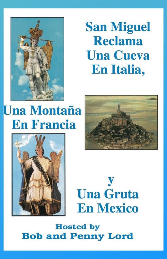 Illustration from San Miguel Reclama una Cueva, una Montaña y una Gruta by Bob and Penny Lord, showcasing scenic landscape elements.