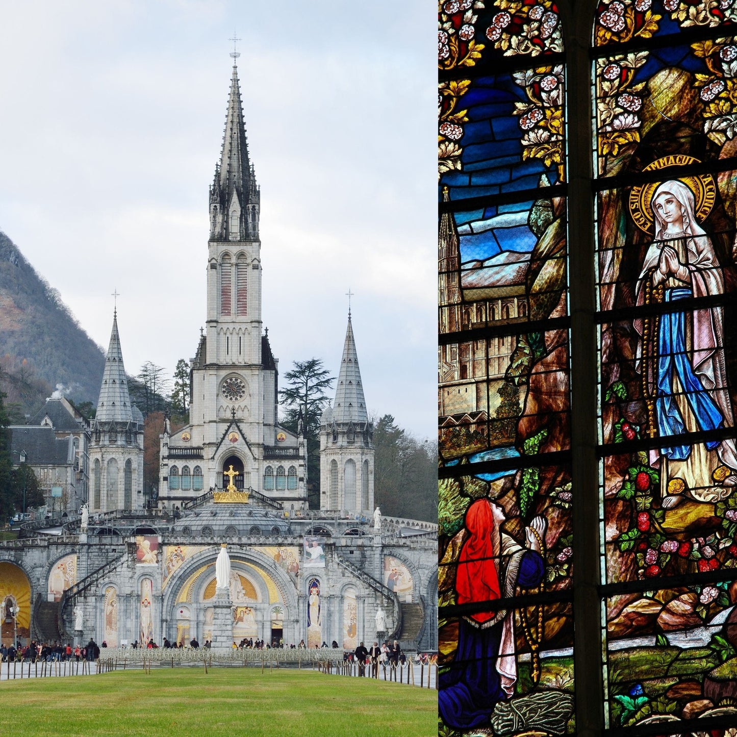 Espanol Santa Bernardita de Lourdes statue by Bob and Penny Lord Ministry, depicting the revered saint in detailed craftsmanship.