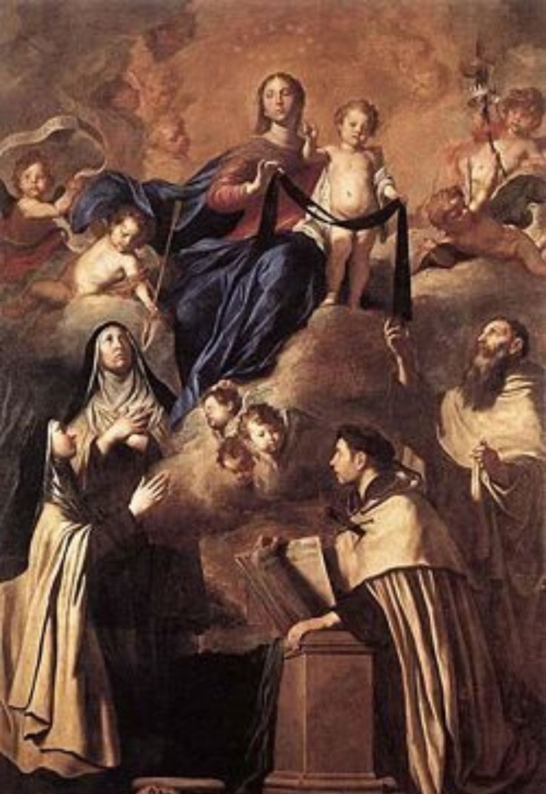 Espanol DVD of Santa Maria Magdalena De Pazzi by Bob and Penny Lord Ministry showing the DVD case with religious artwork.