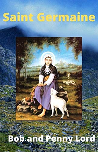 St. Germaine Saint minibook by Bob and Penny Lord Ministry, featuring a compact religious booklet with spiritual content.