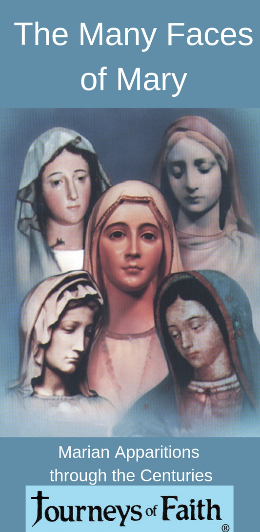 Cover image of The Many Faces of Mary Book 1 Classic by Bob and Penny Lord, featuring religious artwork and title text.